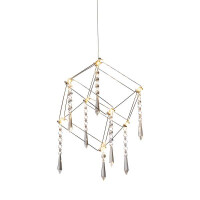 Näve LED Pendelleuchte Araneus chrom 6117842 4