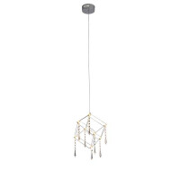 Näve LED Pendelleuchte Araneus chrom 5
