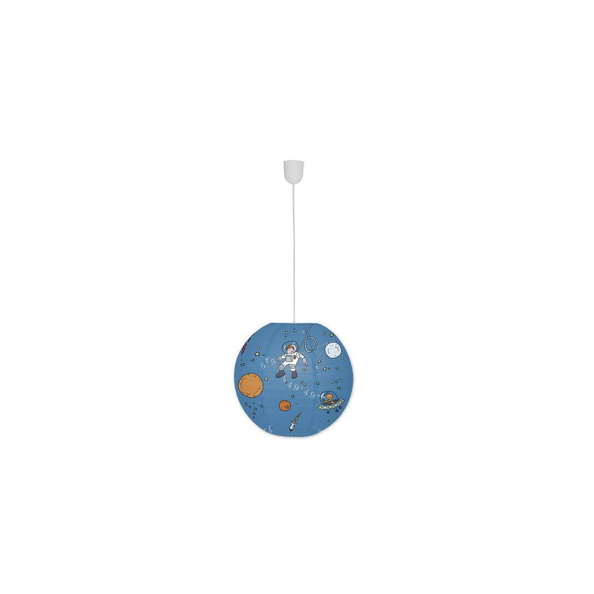 Näve Papierleuchte Kid Ballon d: 40cm Raumfahrt