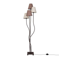 Näve Stehleuchte 4 Flg. BOHO braun 6