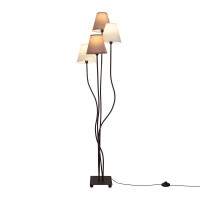 Näve Stehleuchte 4 Flg. BOHO braun 7