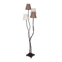Näve Stehleuchte 4 Flg. BOHO braun 8