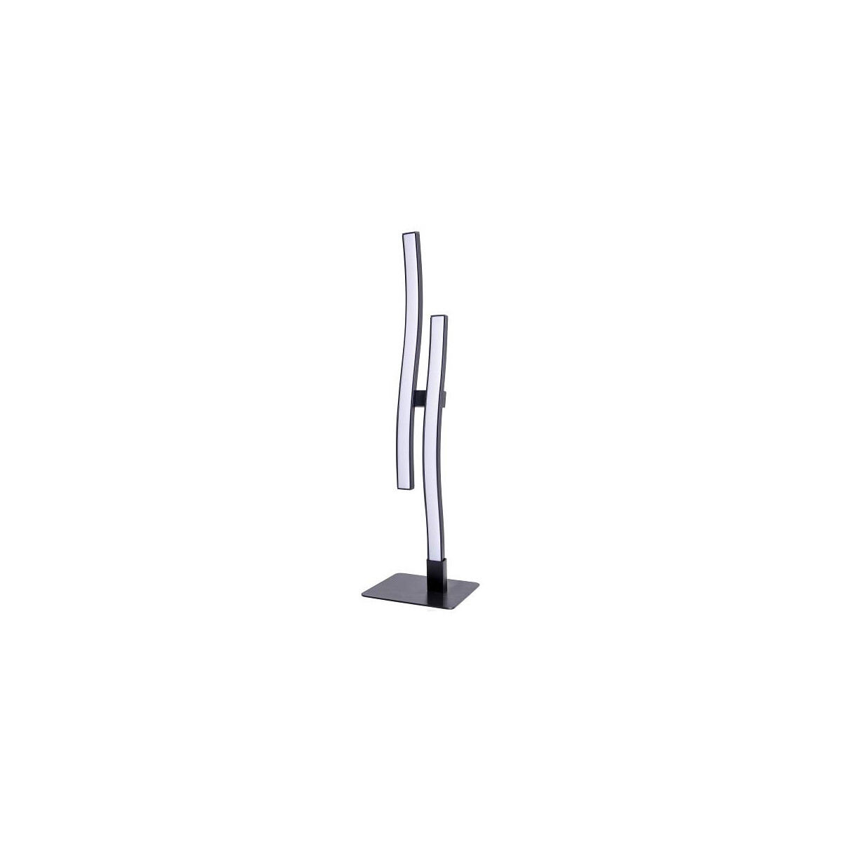 Tischleuchte Beistelllampe Schreibtischlampe LED Metall Schwarz Designlampe