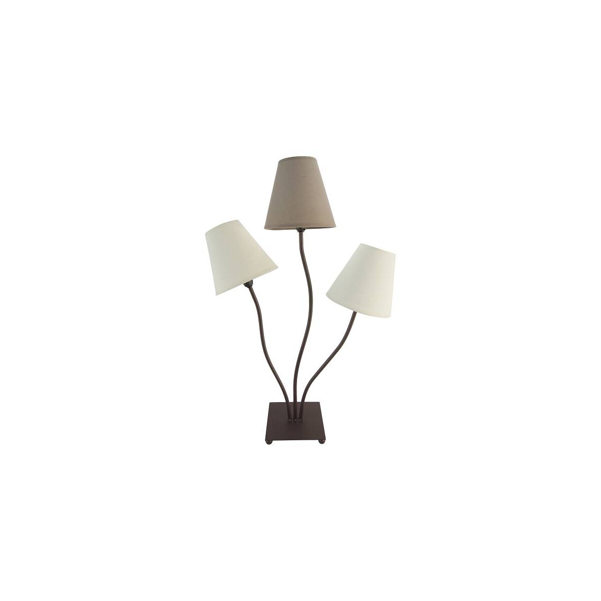 Näve Tischleuchte, 3 Flg.Boho