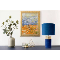 Näve Tischleuchte BORDO H: 32 cm / blau / gold 3