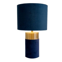 Näve Tischleuchte BORDO H: 32 cm / blau / gold 4