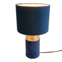 Näve Tischleuchte BORDO H: 32 cm / blau / gold 6
