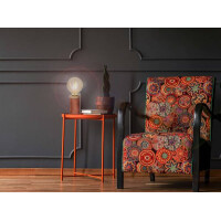 Näve Tischleuchte Max orange/weiß h: 12cm 2
