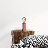 Näve Tischleuchte Max orange/weiß h: 12cm 3