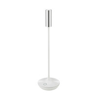 Sigor Nucandle Akku Tischleuchte keramikweiß/chrom 2