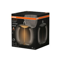 Osram 1906 LED E27 Big Oval Smoke dimmbar