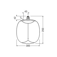 Osram 1906 LED E27 Big Oval Smoke dimmbar 3
