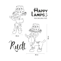 Happy Lamps HL10016 Rudi das Rentier 3