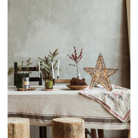 Näve 2er-Set LED-Weihnachtsdeko Metallstern D: 25 cm 3