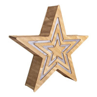 Näve LED-Weihnachtsdeko Stern H: 33 cm 5