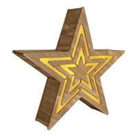 Näve LED-Weihnachtsdeko Stern H: 33 cm 6