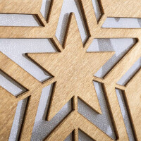 Näve LED-Weihnachtsdeko Stern H: 33 cm 7