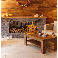 Näve LED-Holzstern h: 49cm 3