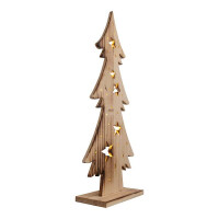 Näve LED-Holz-Dekoleuchte TANNENBAUM groß 6
