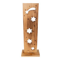 Näve LED-Holz-Dekoleuchte STERNE 8