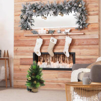Näve LED-Tannenbaum NOEL gold 4