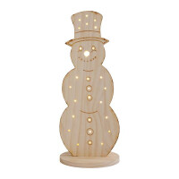 Näve LED-Holz-Dekoleuchte SNOWY klein 4