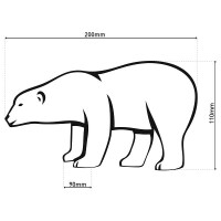 Näve Dekoleuchte Eisbär 5