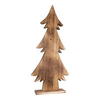 Näve LED-Holztannenbaum h: 90cm 3