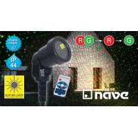 Näve Laser-Außenerdspieß m. Projektor 2