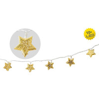 Näve Lichterkette mit Sternen 5