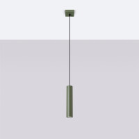 Sollux SL.1484 Pendelleuchte LAGOS 1 olivgrün 2
