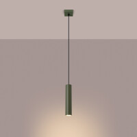 Sollux SL.1484 Pendelleuchte LAGOS 1 olivgrün 3