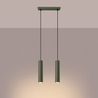 Sollux SL.1485 Pendelleuchte LAGOS 2 olivgrün 3