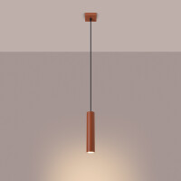 Sollux SL.1489 Pendelleuchte LAGOS 1 roter Ocker 3