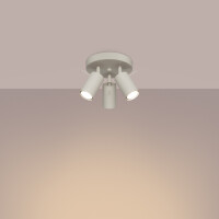 Sollux SL.1497 Plafond RING 3P beige 3