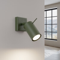 Sollux SL.1500 Wandleuchte RING olivgrün 3