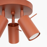 Sollux SL.1509 Plafond RING 3P roter Ocker 7