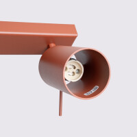 Sollux SL.1510 Plafond RING 4L roter Ocker 5