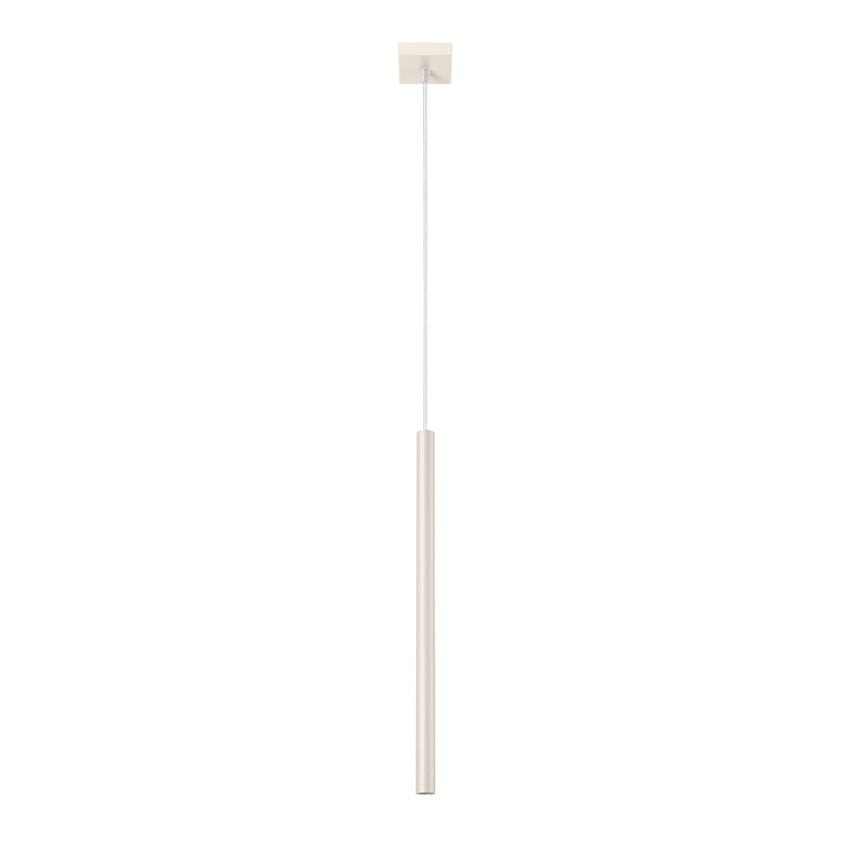 Pendelleuchte Pastelo 1-flammig beige Ø2,5cm G9