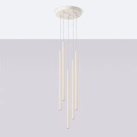 Sollux SL.1516 Pendelleuchte PASTELO 5P beige 2