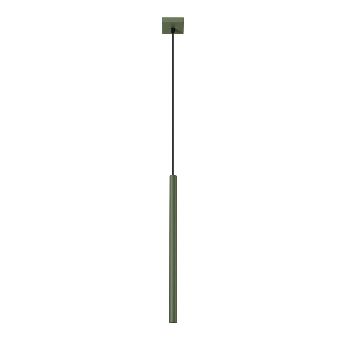 Pendelleuchte Pastelo 1-flammig olivgrün Ø2,5cm G9