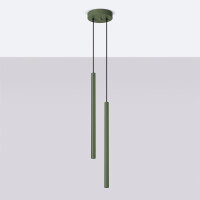 Sollux SL.1519 Pendelleuchte PASTELO 2 olivgrün 2