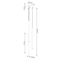 Sollux SL.1521 Pendelleuchte PASTELO 3P olivgrün 5