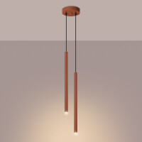Sollux SL.1525 Pendelleuchte PASTELO 2 roter Ocker 3