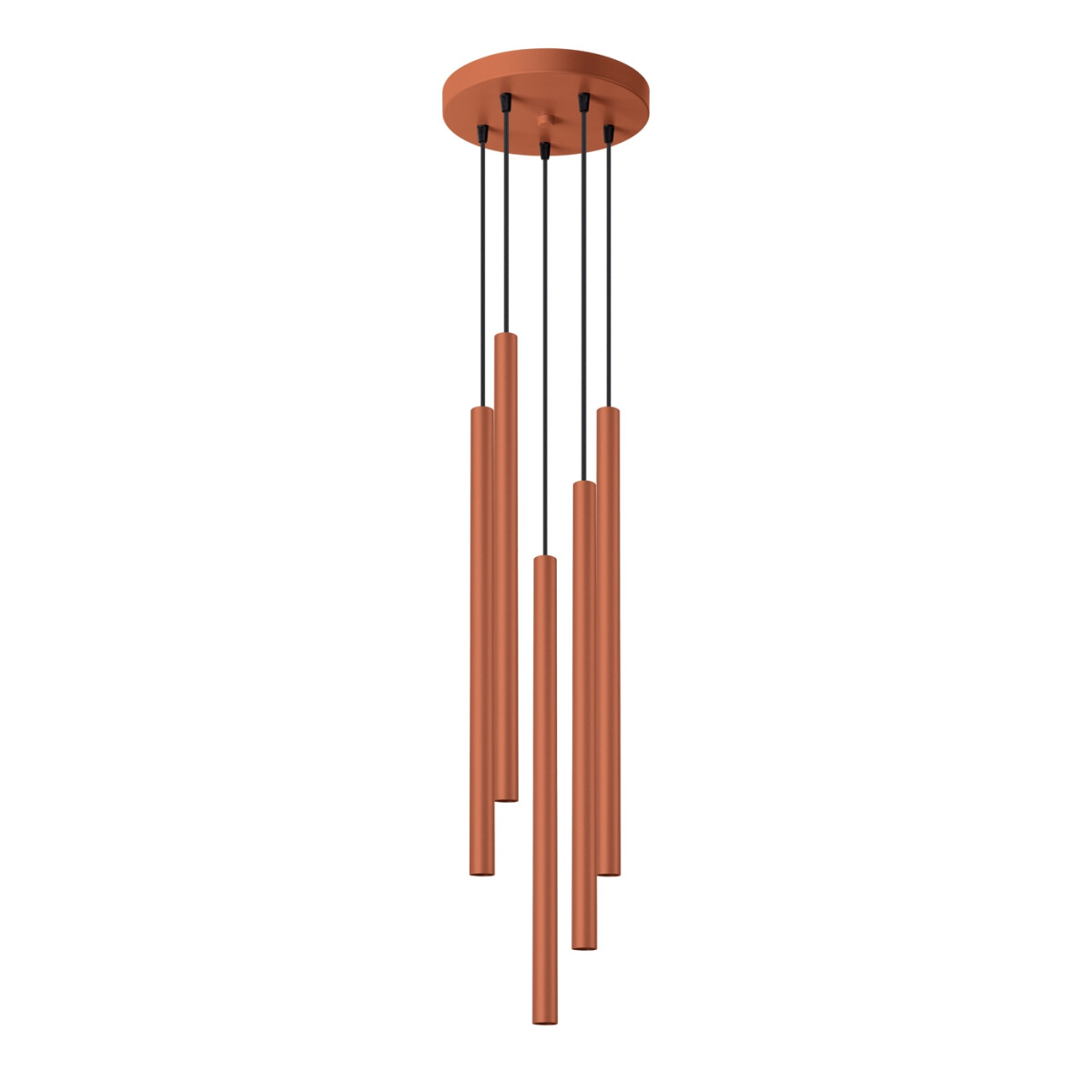 Sollux SL.1528 Pendelleuchte PASTELO 5P roter Ocker
