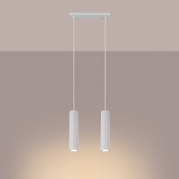 Sollux SL.1536 Pendelleuchte KARBON 2 weiß 3