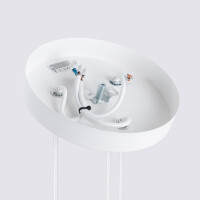 Sollux SL.1538 Pendelleuchte KARBON 3P weiß 4