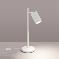 Sollux SL.1548 Tischlampe KARBON weiß 3
