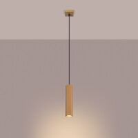 Sollux SL.1554 Pendelleuchte KARBON 1 golden 3