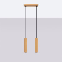 Sollux SL.1555 Pendelleuchte KARBON 2 golden 2